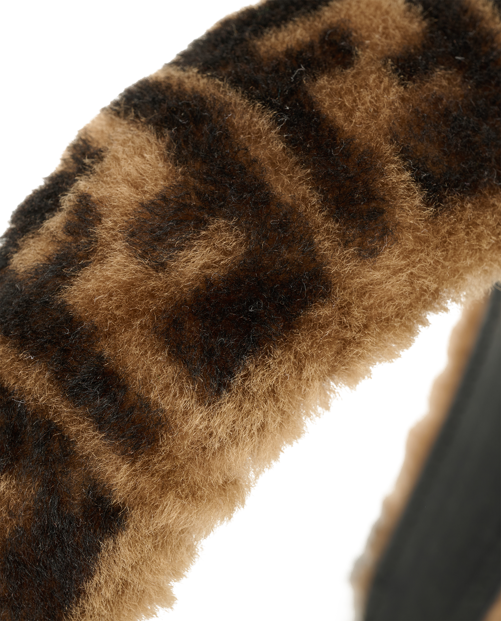 Fendi Zucca Headband, &pound;320, Accessories, Brown, Shearling, Other view